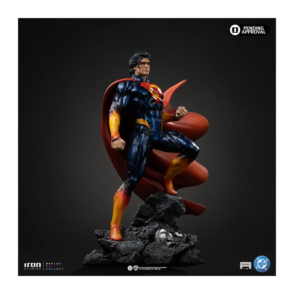 Iron Studios - DC Comics - Absolute Superman Art Scale Art Scale 1/10