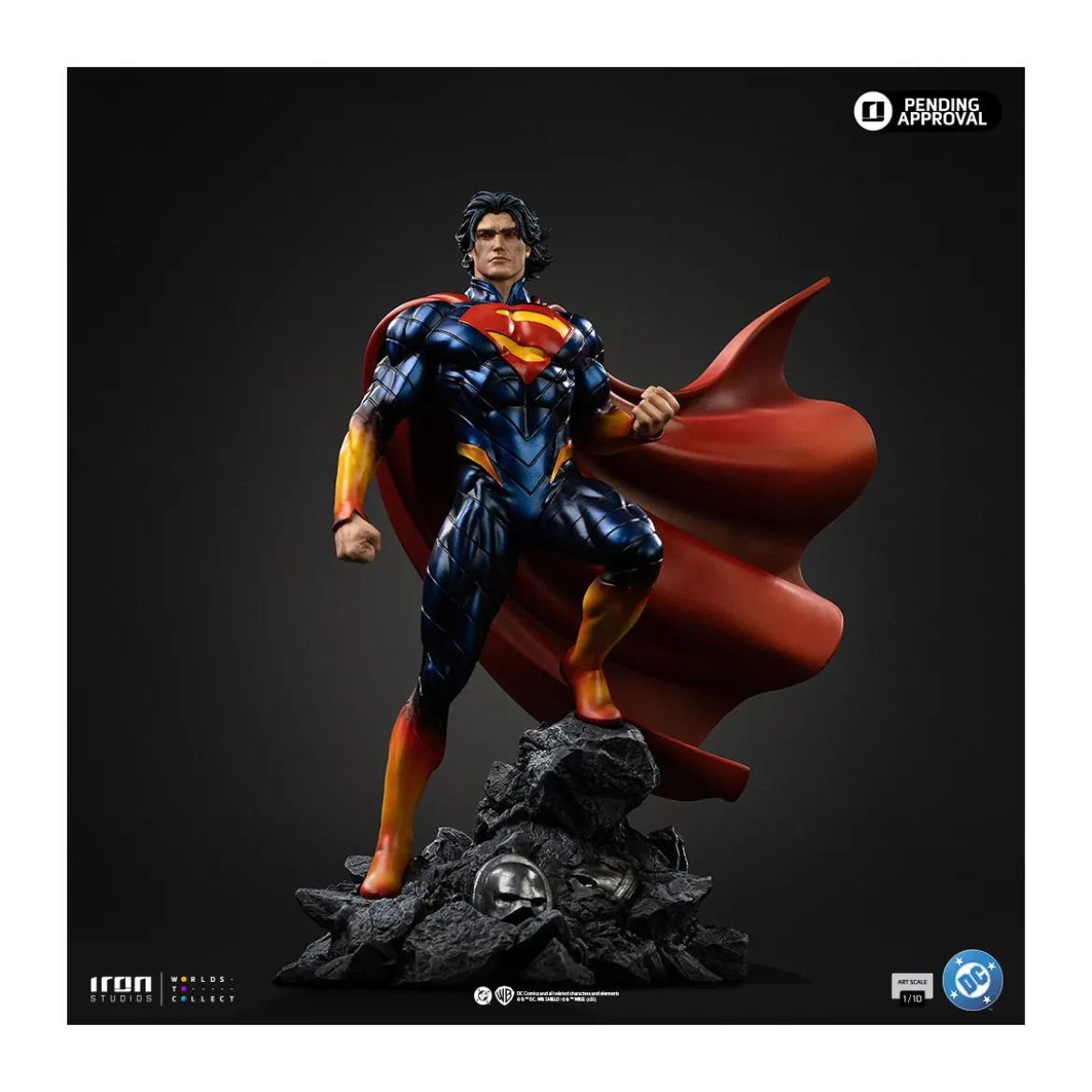 Iron Studios - DC Comics - Absolute Superman Art Scale Art Scale 1/10