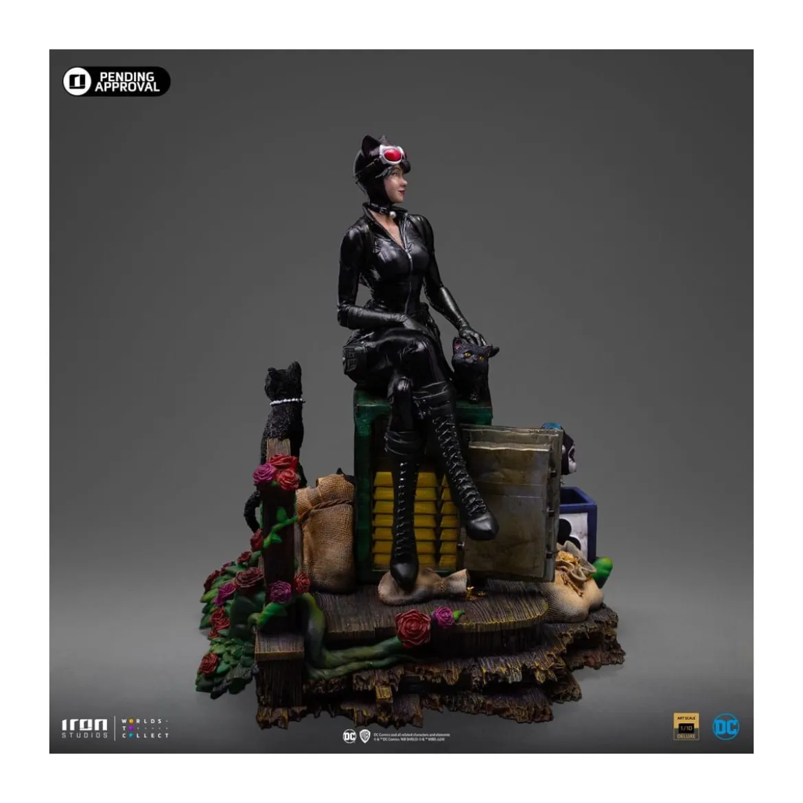 Iron Studios DC Comics - Catwoman (Gotham City Sirens) Deluxe Arts Scale 1/10