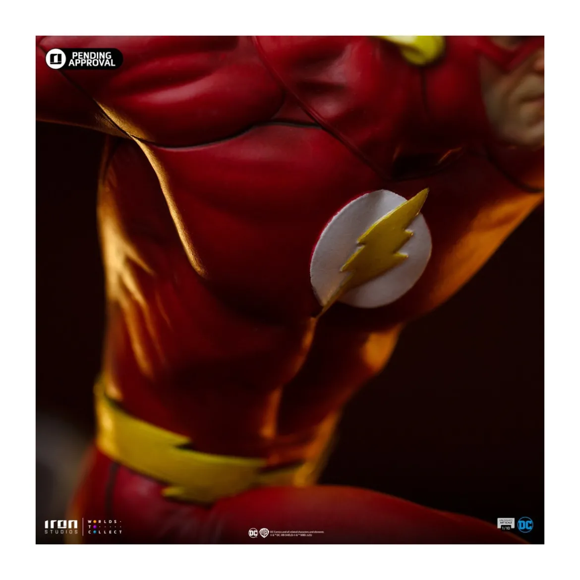 Iron Studios - Dc Comics - Flash Unleashed Art Scale 1/10
