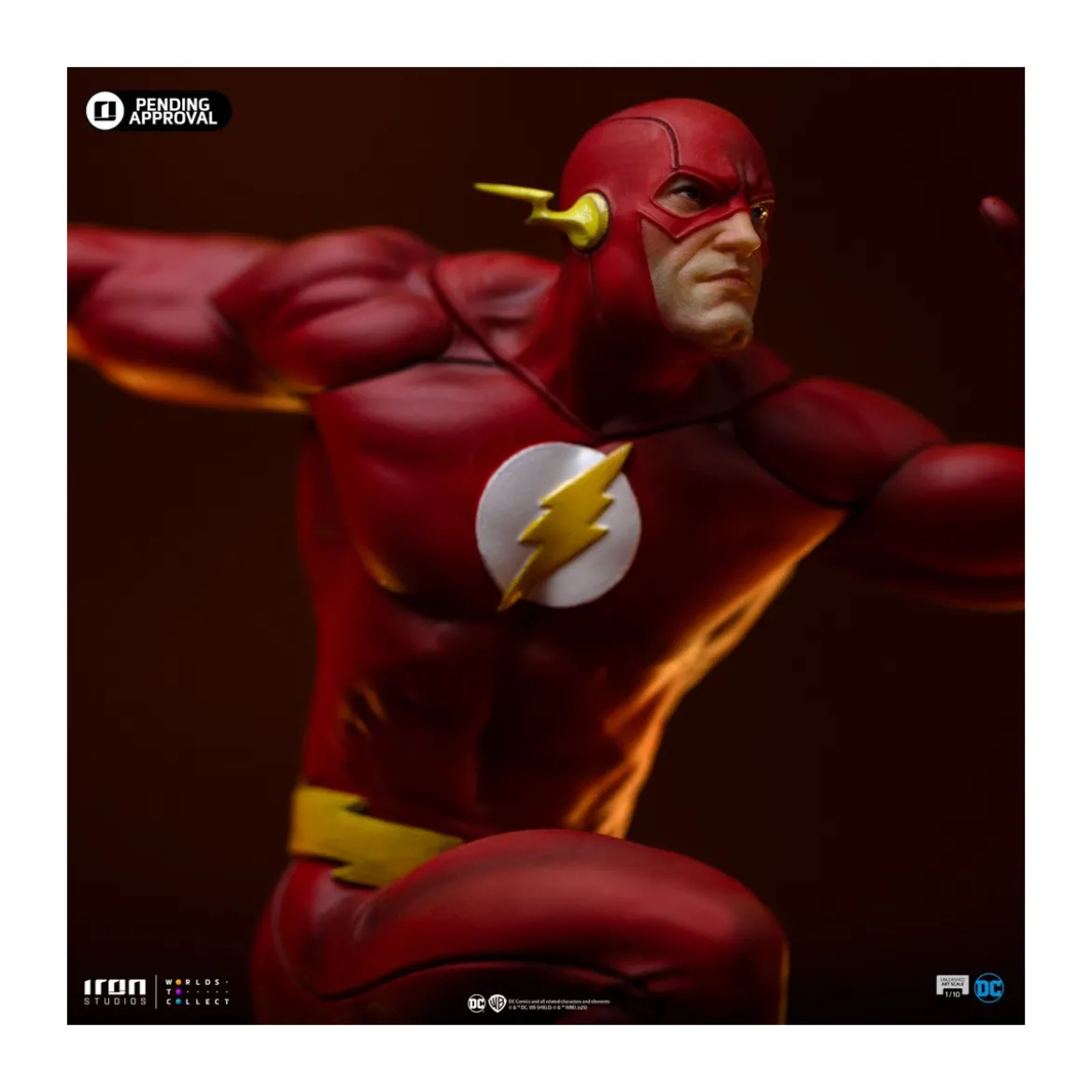 Iron Studios - Dc Comics - Flash Unleashed Art Scale 1/10