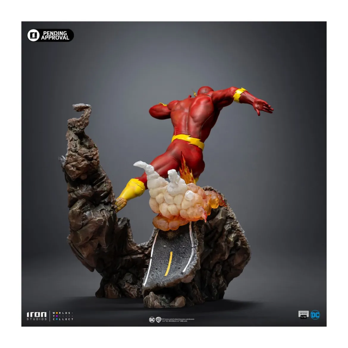 Iron Studios - Dc Comics - Flash Unleashed Art Scale 1/10