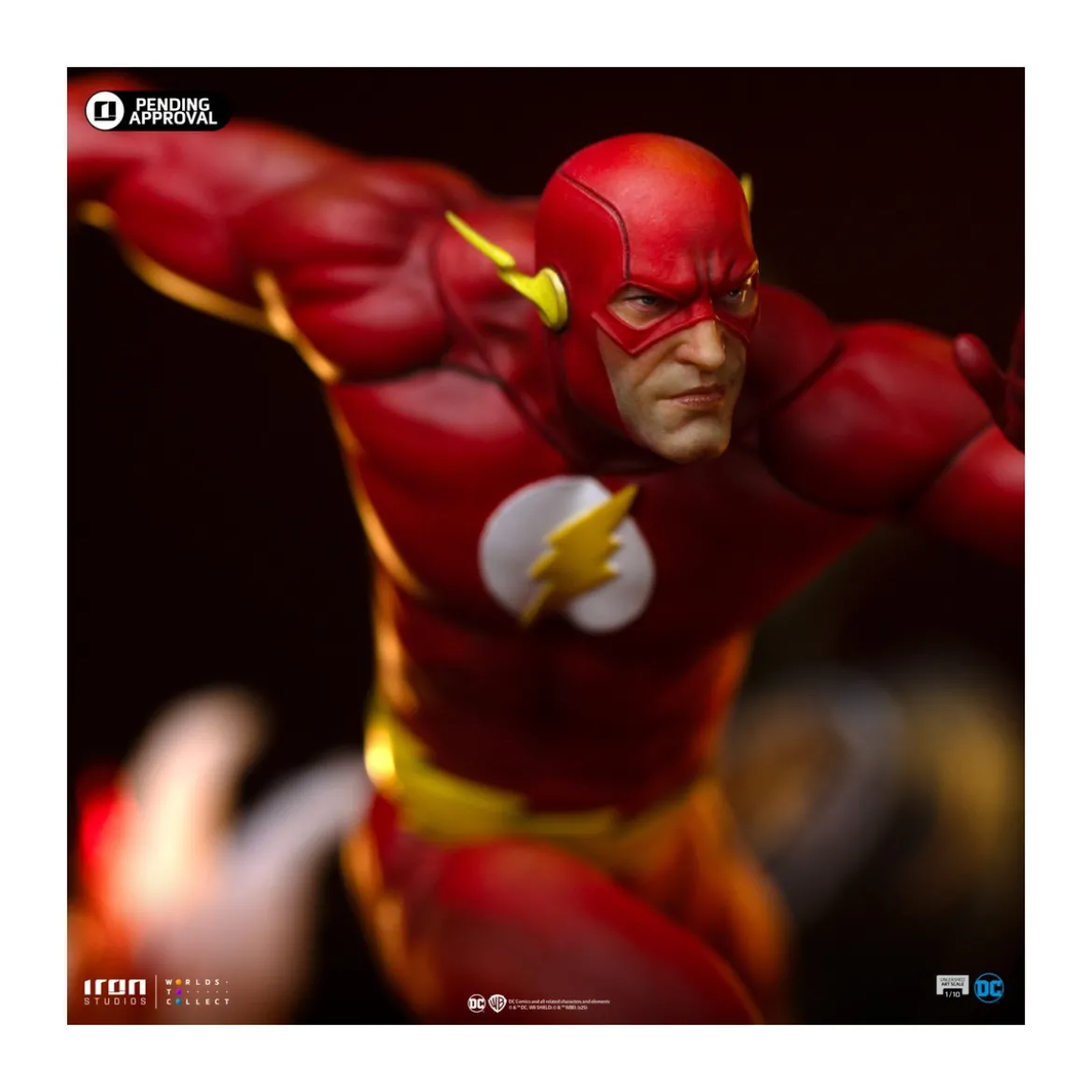 Iron Studios - Dc Comics - Flash Unleashed Art Scale 1/10