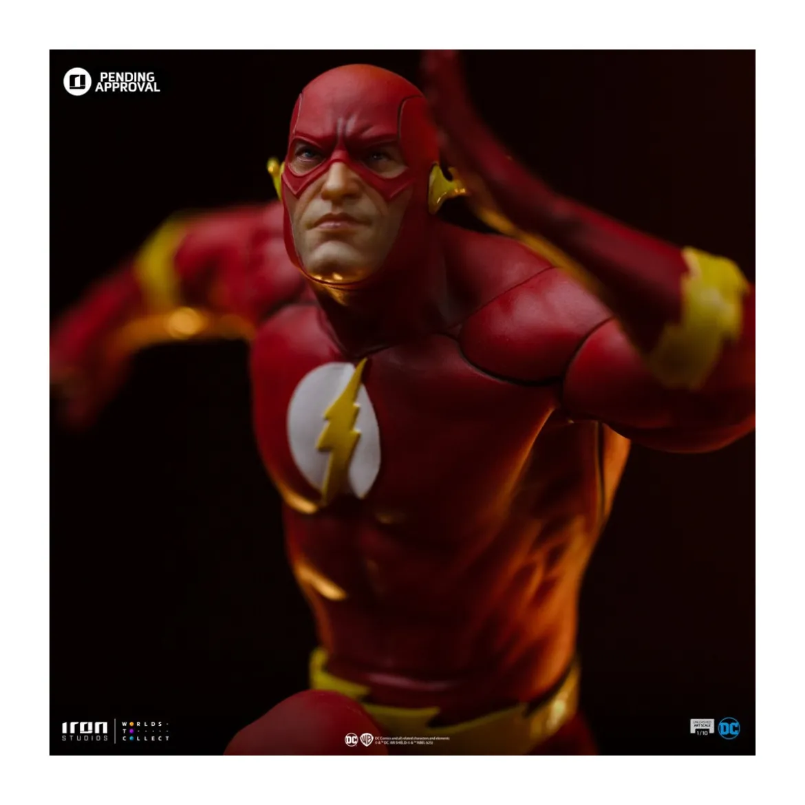 Iron Studios - Dc Comics - Flash Unleashed Art Scale 1/10