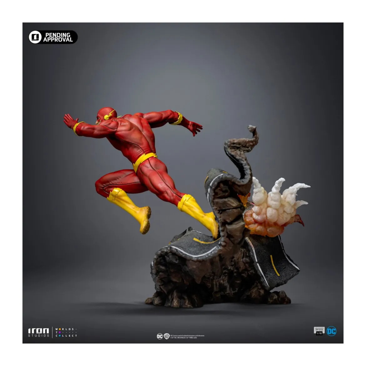 Iron Studios - Dc Comics - Flash Unleashed Art Scale 1/10