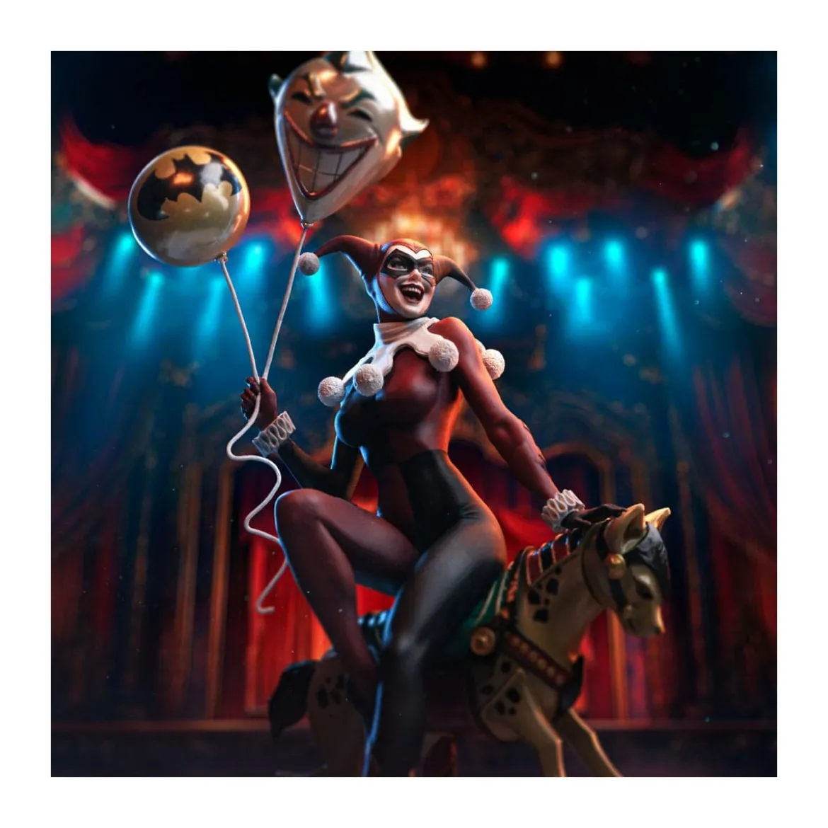 Iron Studios DC Comics - Harley Quinn Unleashed BDS Arts Scale 1/10