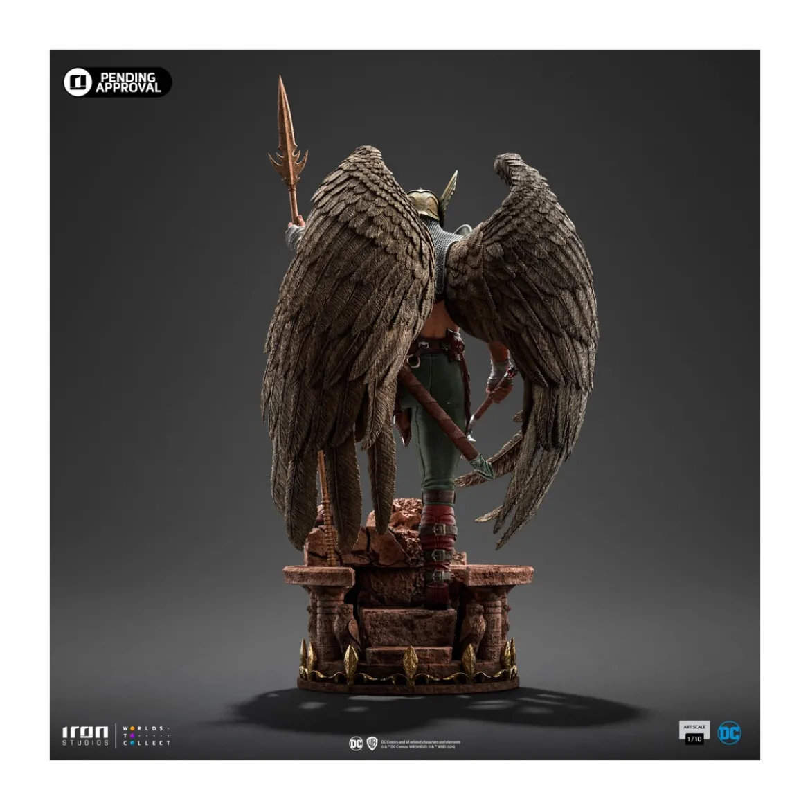 Iron Studios DC Comics - Hawkman 10th Anniversary BDS Arts Scale 1/10
