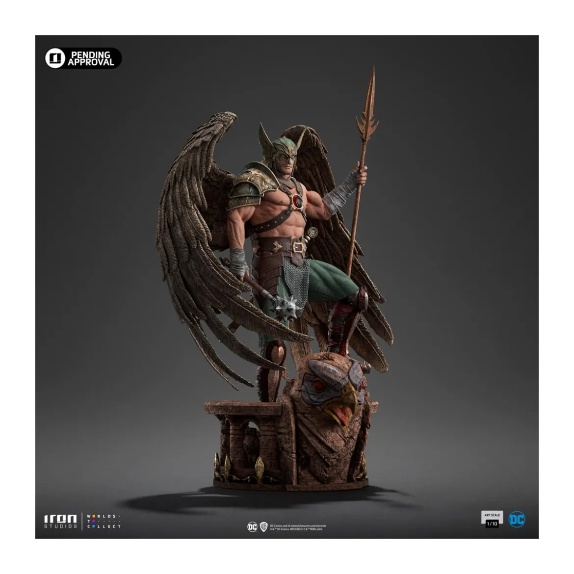 Iron Studios DC Comics - Hawkman 10th Anniversary BDS Arts Scale 1/10