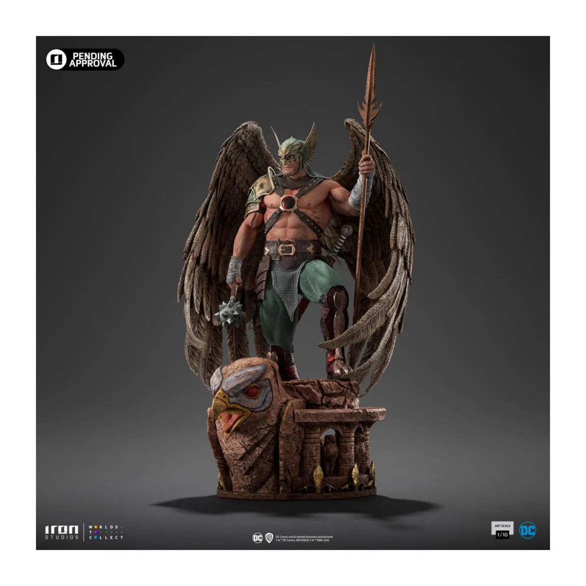 Iron Studios DC Comics - Hawkman 10th Anniversary BDS Arts Scale 1/10