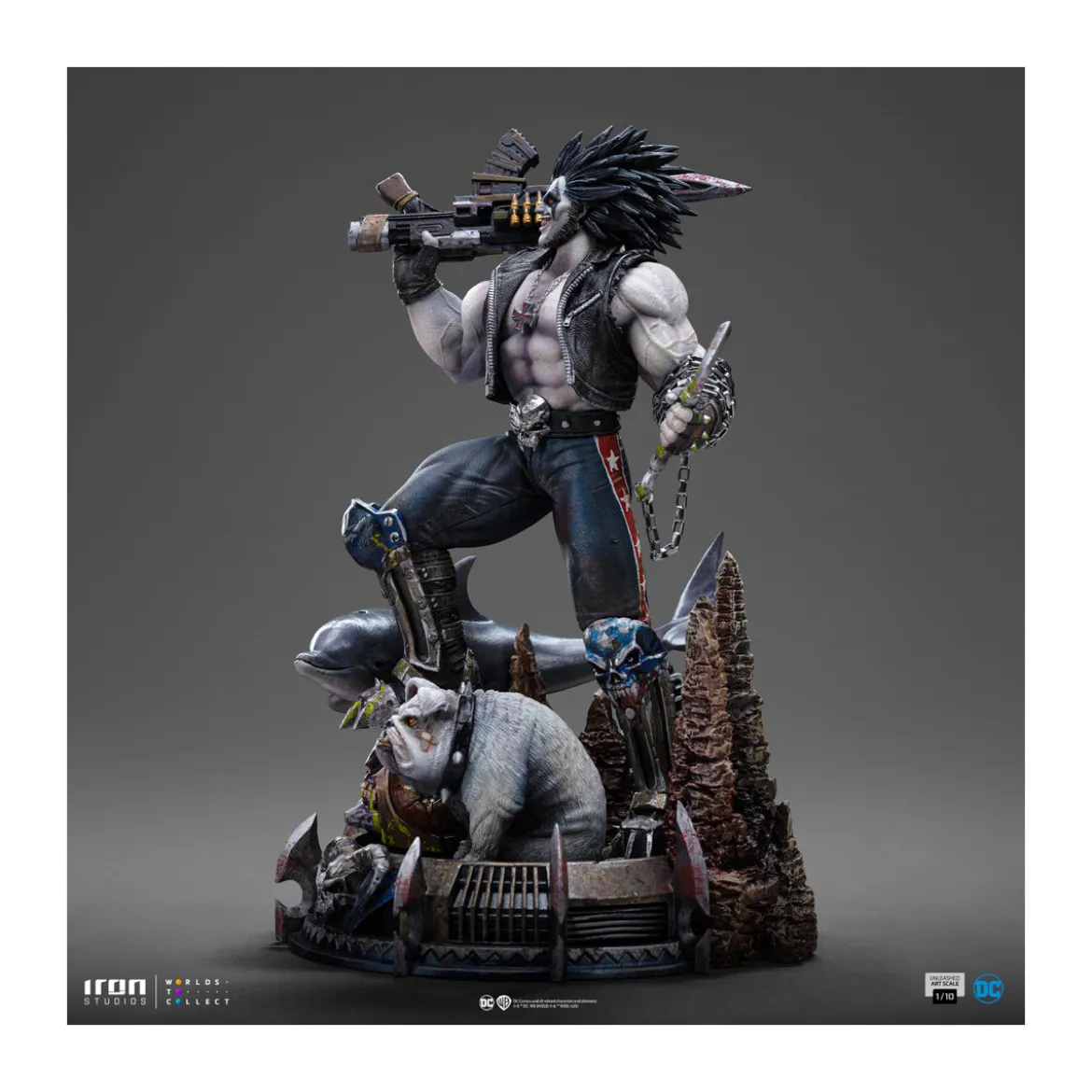Iron Studios DC Comics - Lobo Unleashed BDS Arts Scale 1/10