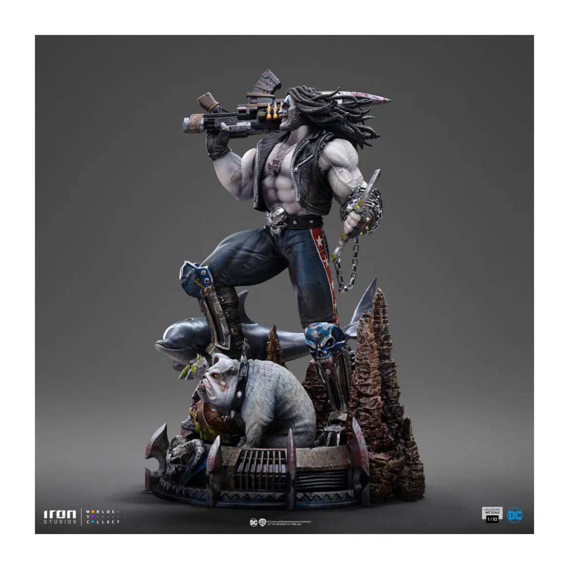 Iron Studios DC Comics - Lobo Unleashed BDS Arts Scale 1/10
