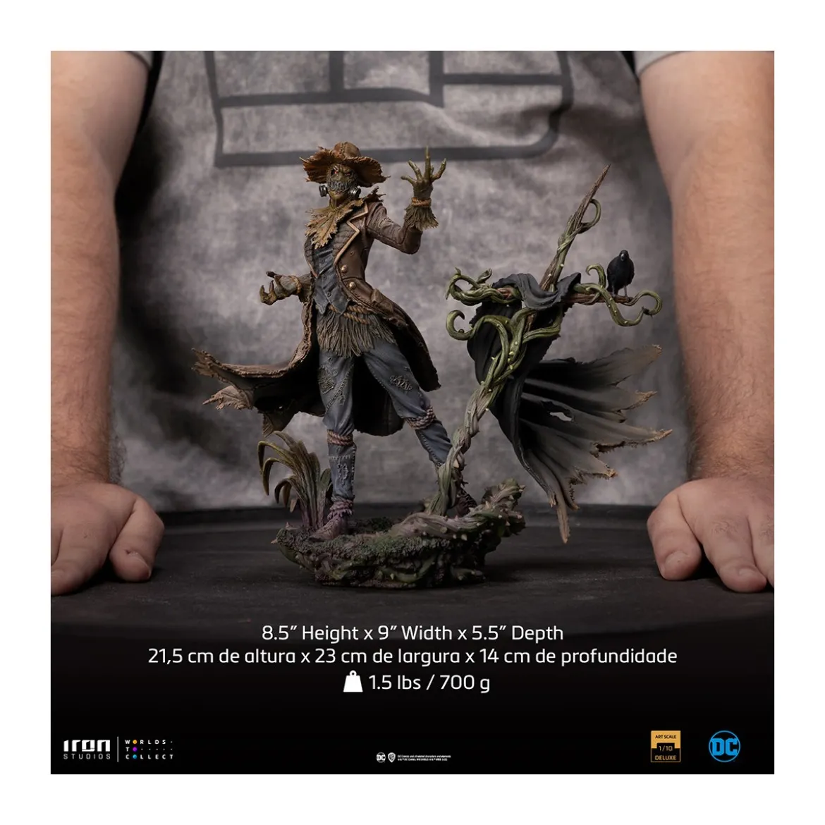 Iron Studios DC Comics - Scarecrow Deluxe Art Scale 1/10 CCXP 2022 Exclusive