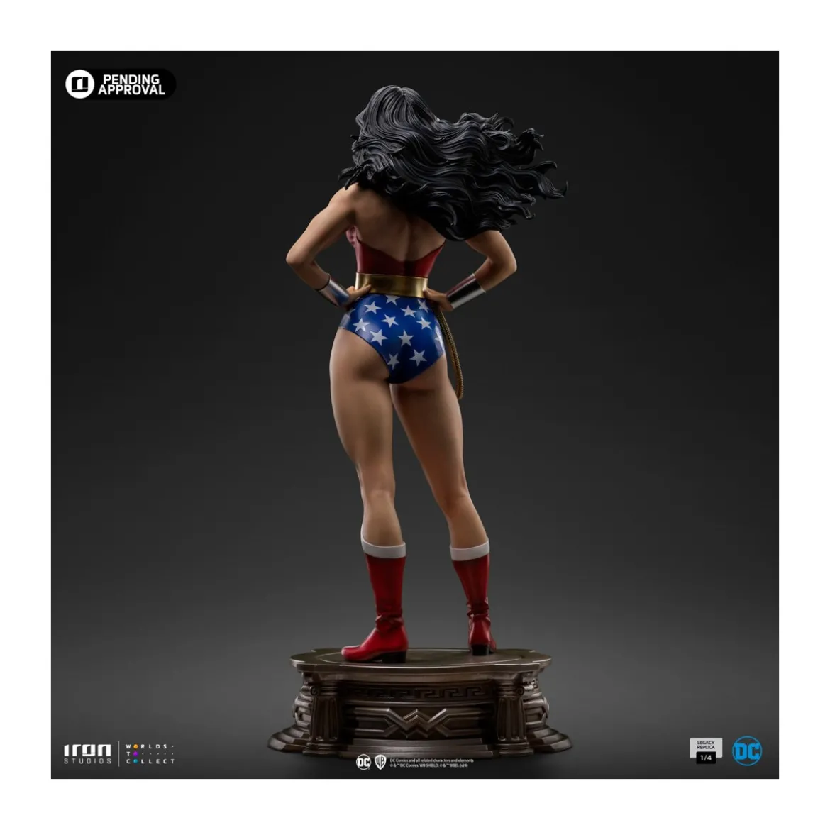 Iron Studios DC Comics - WONDER WOMAN DC TRINITY - Legacy Replica 1/4