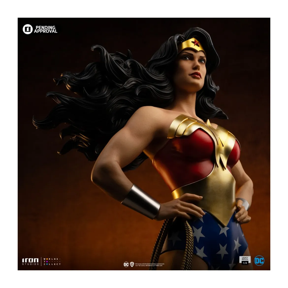 Iron Studios DC Comics - WONDER WOMAN DC TRINITY - Legacy Replica 1/4