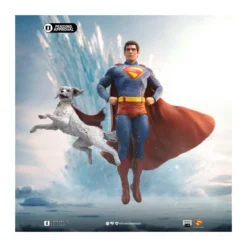 Iron Studios - DCU Superman - Superman & Krypto Art Scale Art Scale 1/10