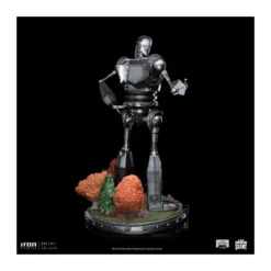 Iron Studios - Demi Art Scale 1/20 - Le Géant de fer statuette Iron Giant & Hogarth Hughes