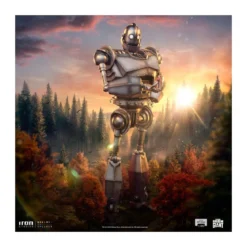 Iron Studios - Demi Art Scale 1/20 - Le Géant de fer statuette Iron Giant & Hogarth Hughes
