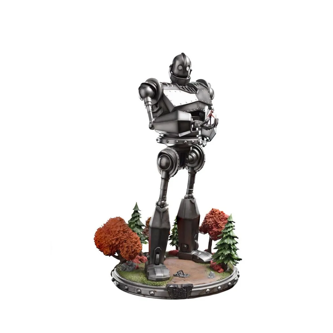 Iron Studios - Demi Art Scale 1/20 - Le Géant de fer statuette Iron Giant & Hogarth Hughes