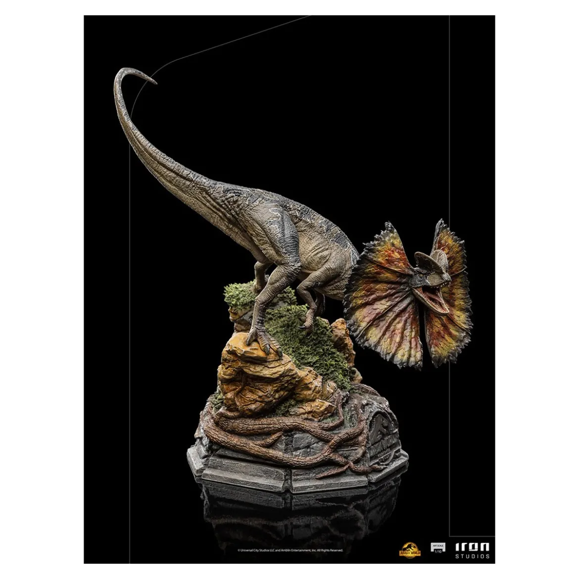 Iron Studios - Dilophosaurus - Jurassic World Dominion 1/10 BDS Art Scale
