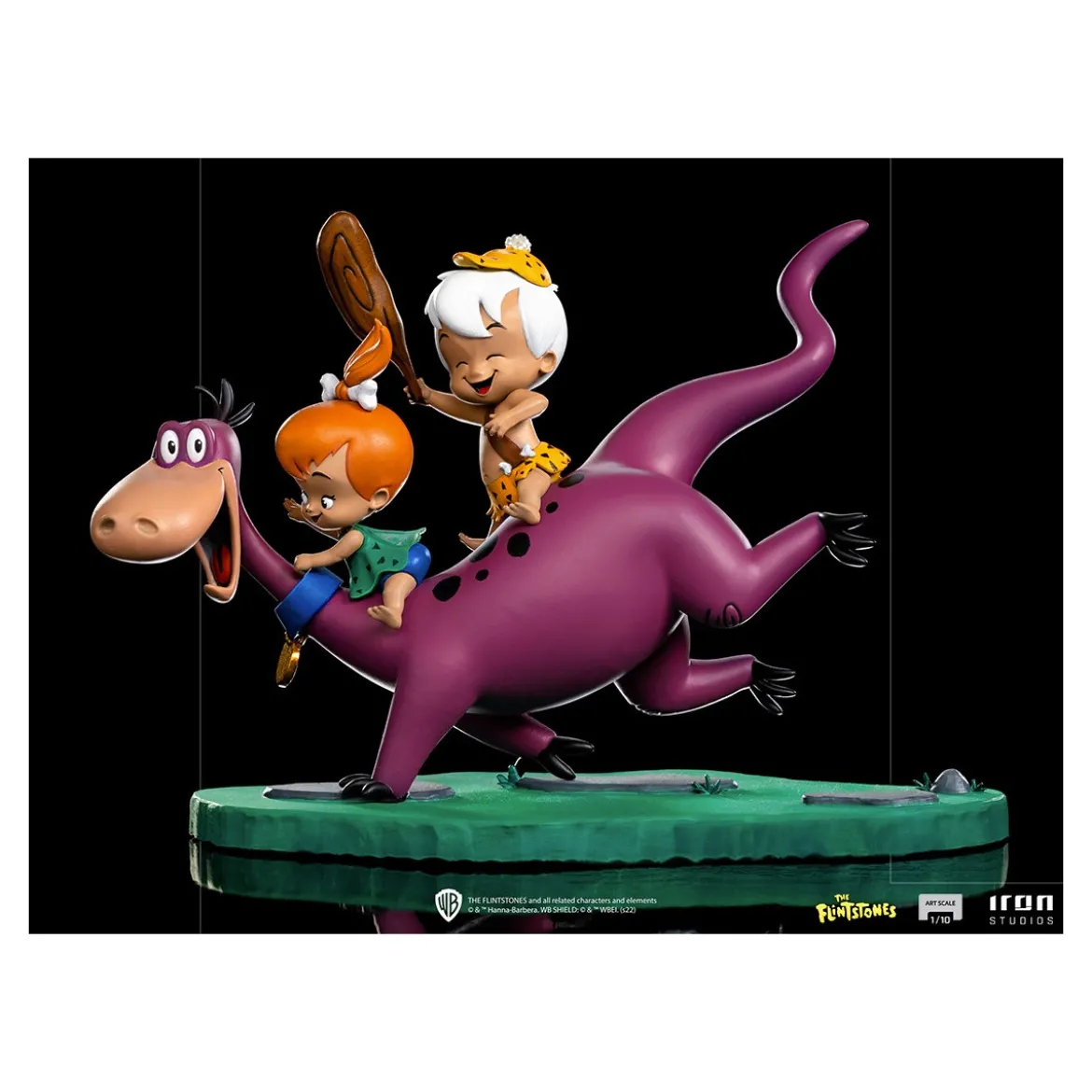 Iron Studios - Dino, Peebles & Bamm-Bamm - The Flintstones Bds Art Scale 1/10