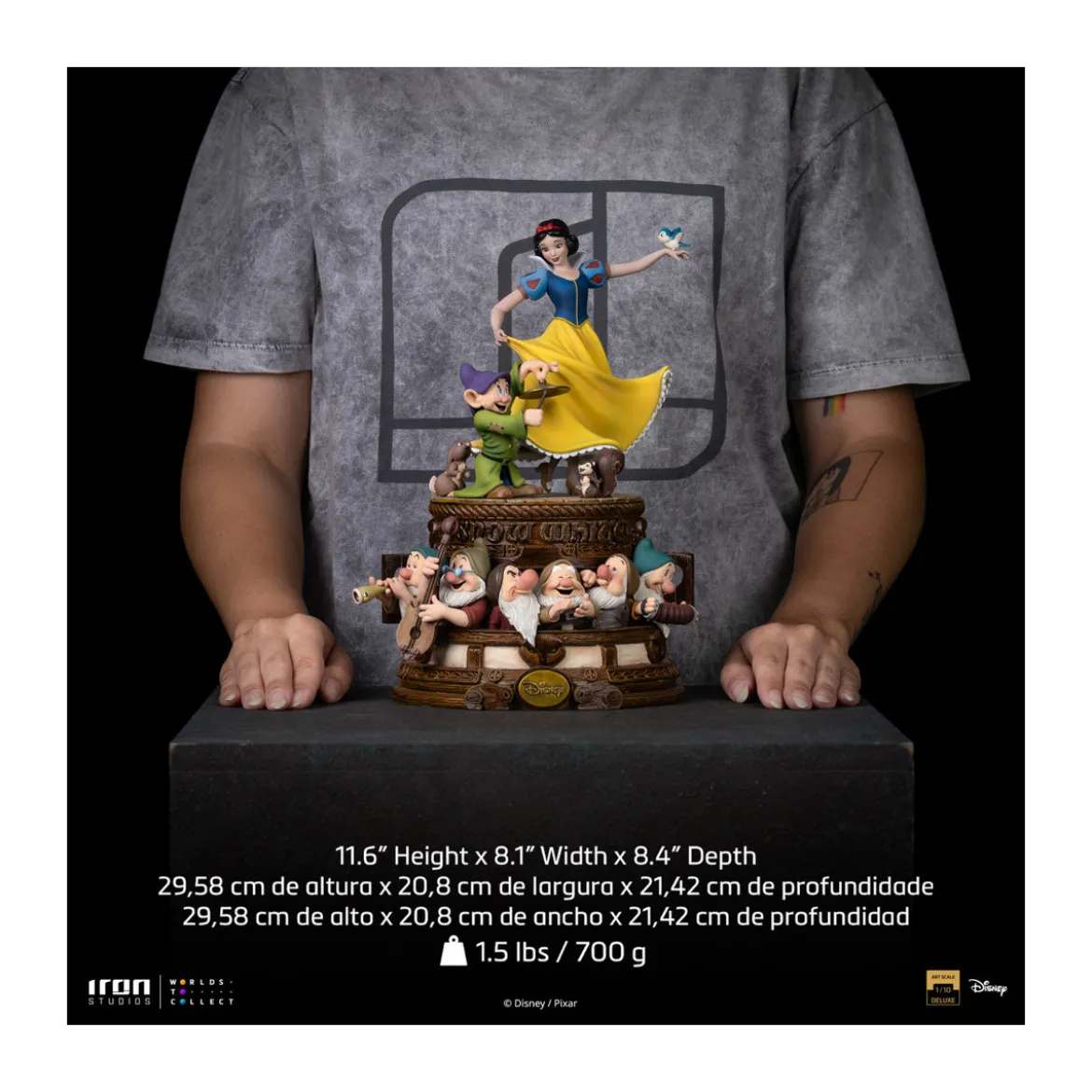 Iron Studios Disney Classics - Snow White and the Seven Dwarves Deluxe Art Scale 1/10