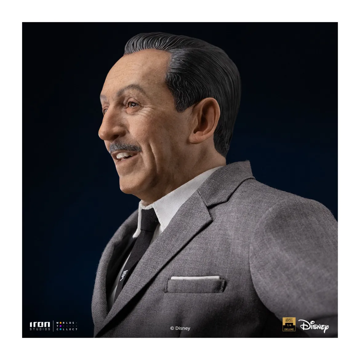 Iron Studios Disney Classics - Walt Disney & Mickey Mouse Legacy Replica 1/4