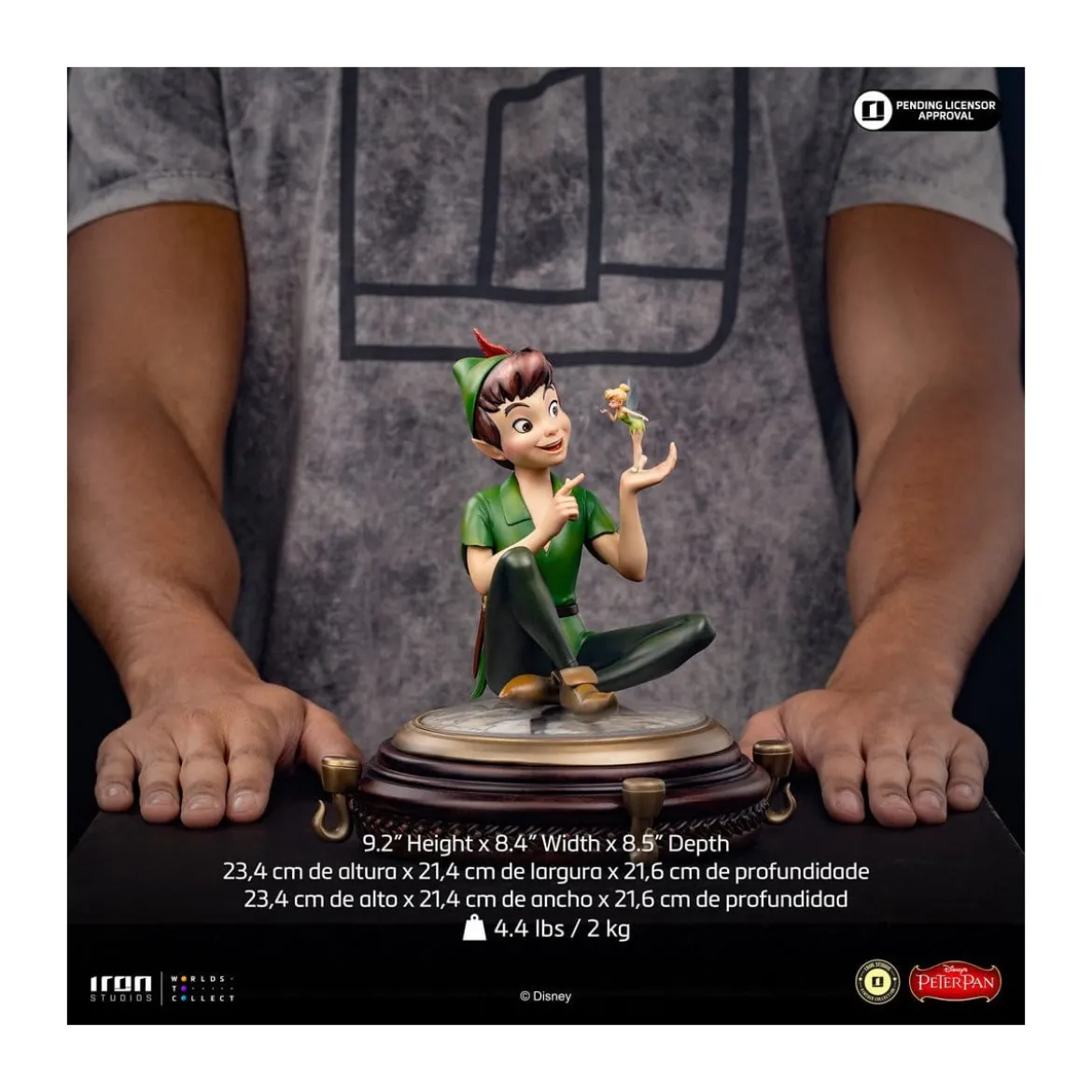 Iron Studios Disney Classics - Peter Pan & Tinkerbell Art Scale 1/10 - Peter Pan (1953)