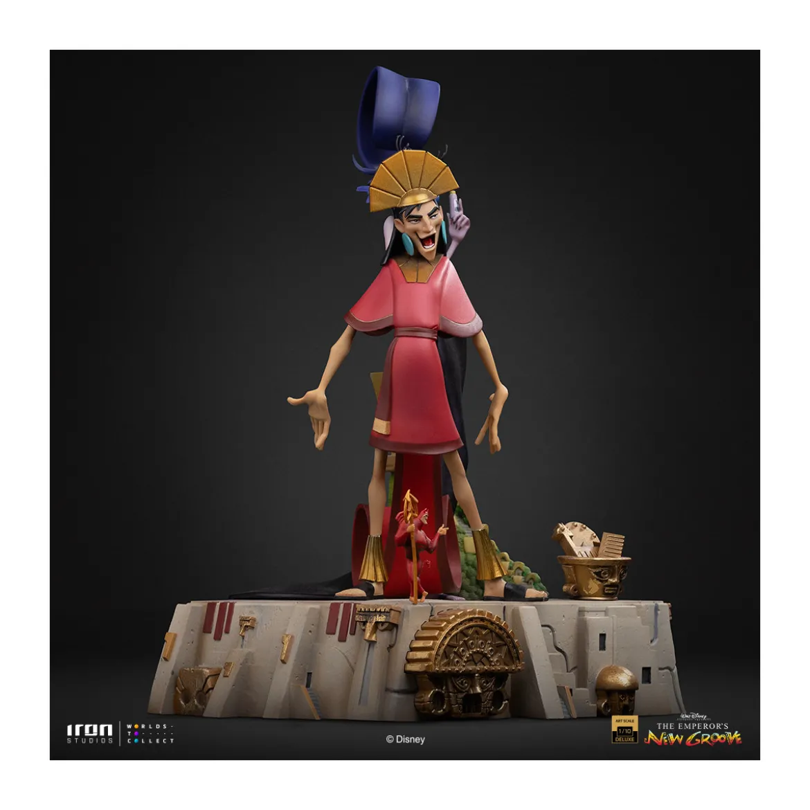 Iron Studios Disney - Kuzko & Yzma Deluxe Art Scale 1/10 - The Emperor's New Groove
