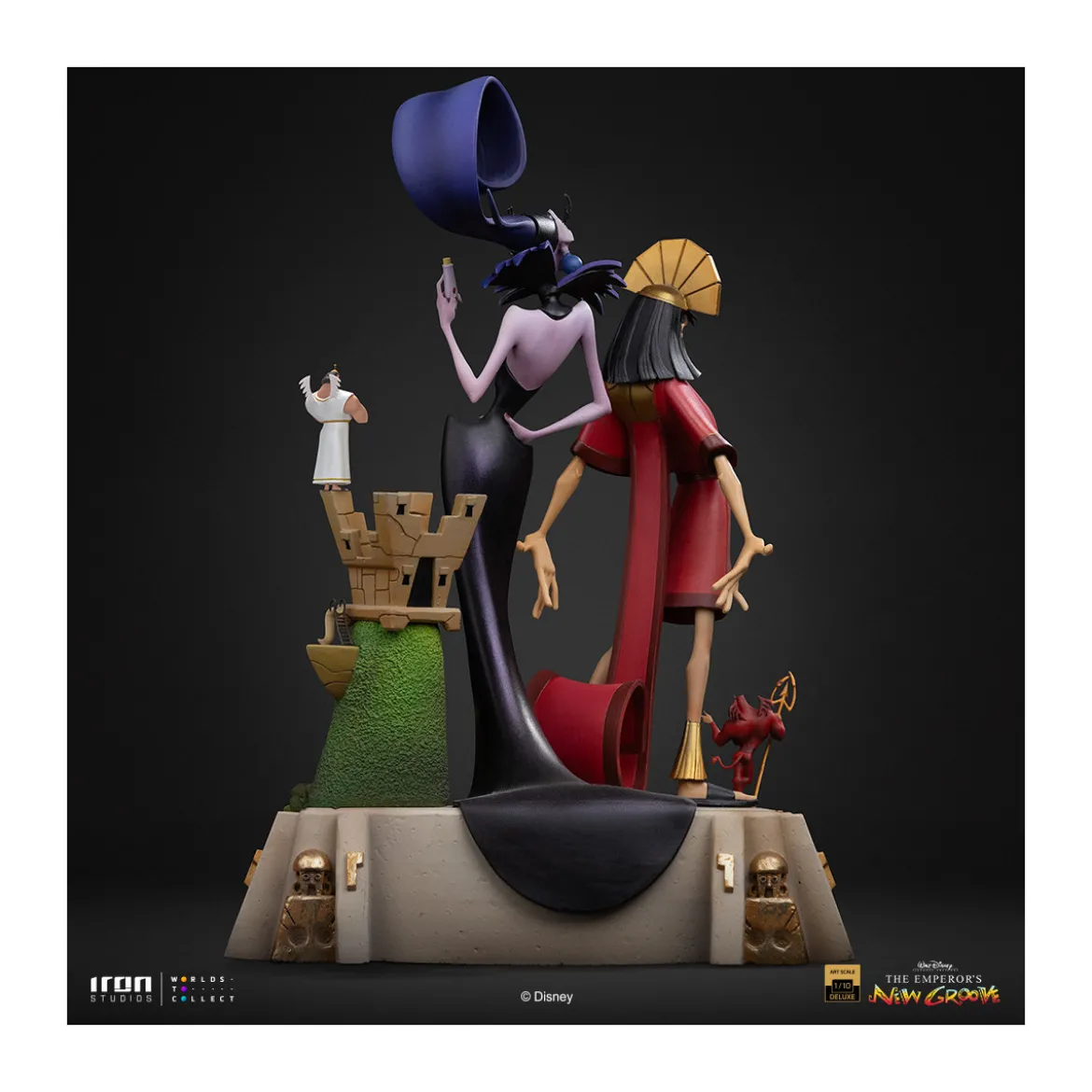 Iron Studios Disney - Kuzko & Yzma Deluxe Art Scale 1/10 - The Emperor's New Groove