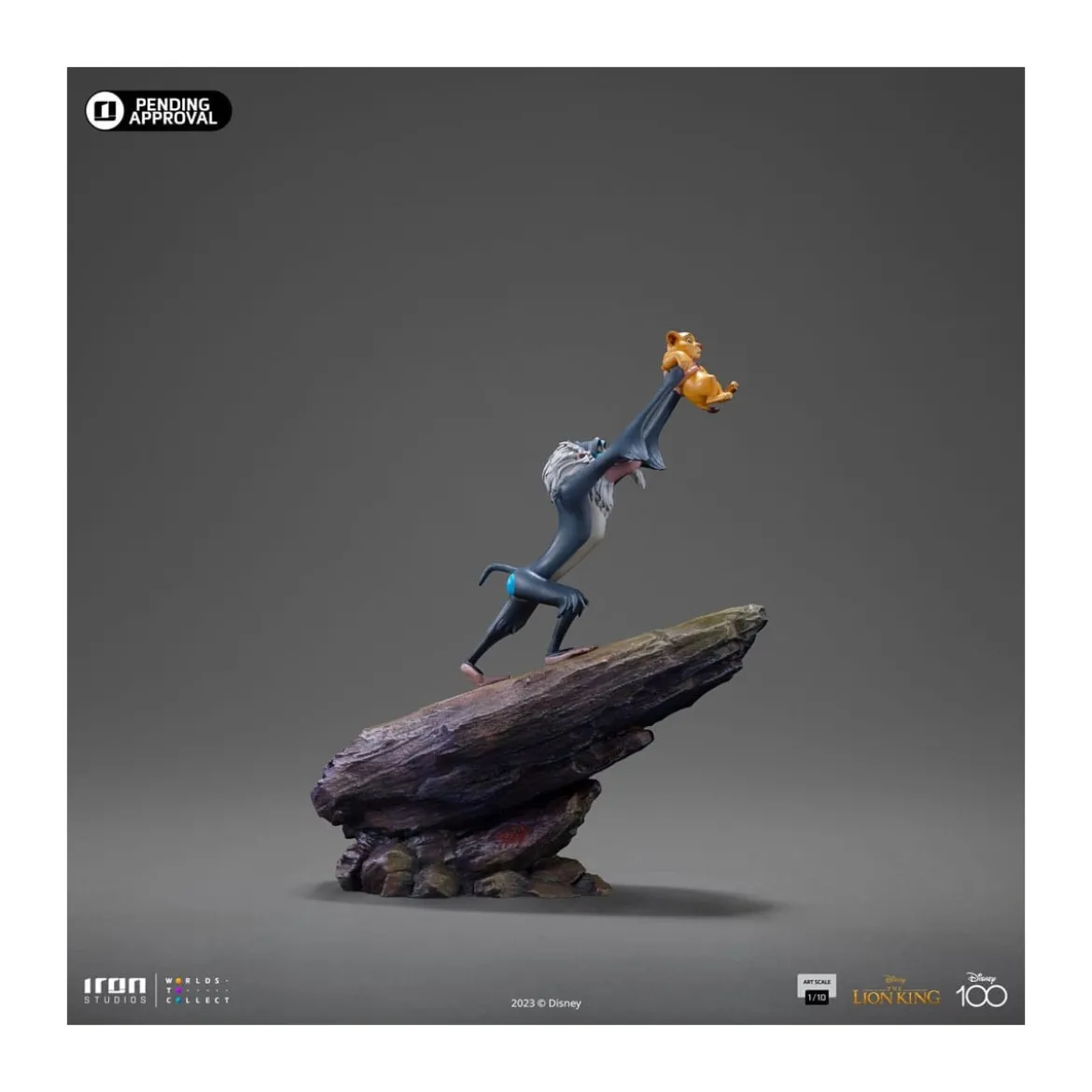 Iron Studios - Disney 100 - Le Roi Lion BDS Art Scale 1/10