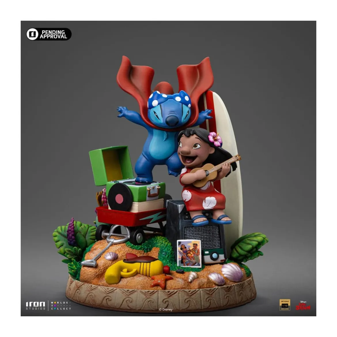 Iron Studios - Disney - Lilo & Stitch Deluxe Art Scale 1/10