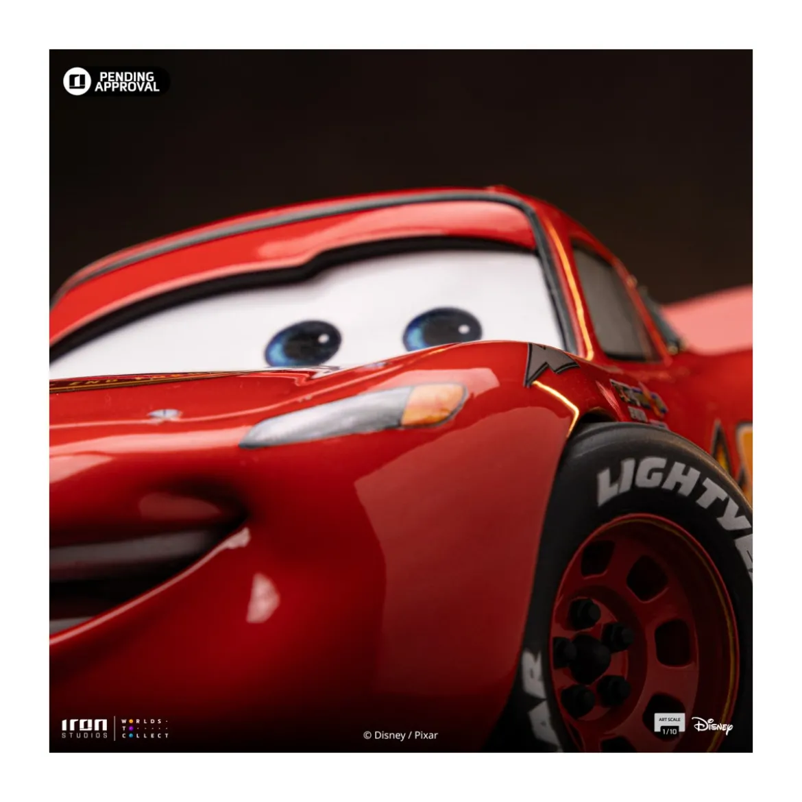 Iron Studios - Disney Pixar - BDS Art Scale Lightning McQueen 1/10 - Cars