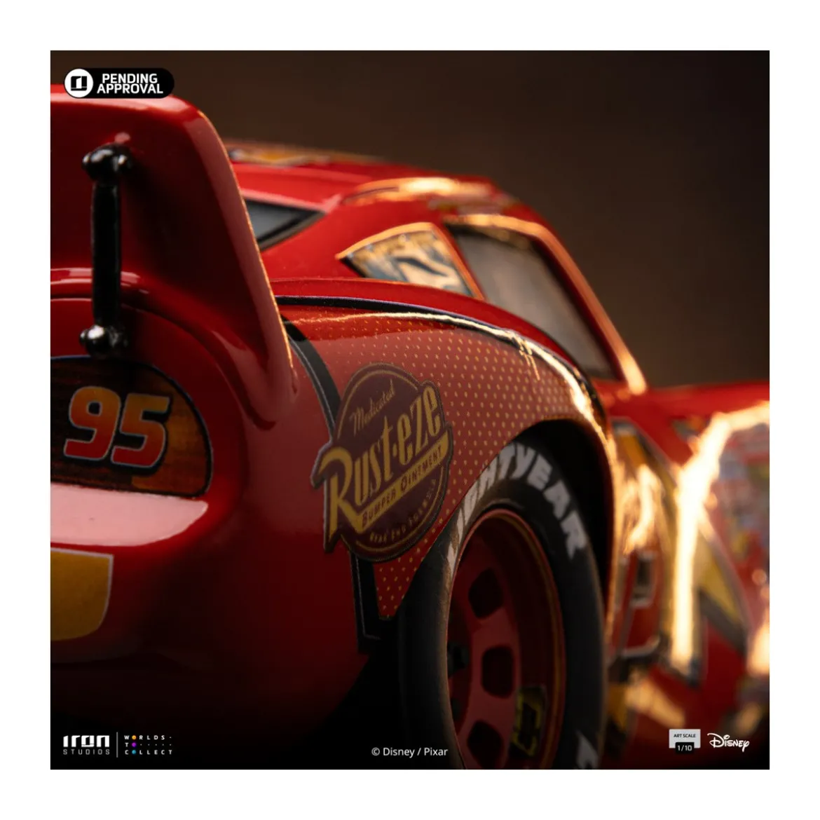 Iron Studios - Disney Pixar - BDS Art Scale Lightning McQueen 1/10 - Cars