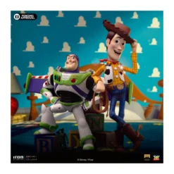 Iron Studios - Disney Pixar - Deluxe Art Scale Buzz & Woody 1/10 - Toy Story