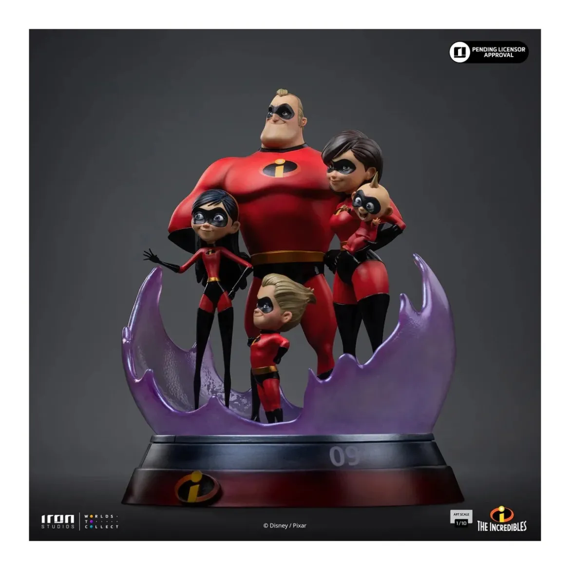 Iron Studios - Disney Pixar - The Incredibles Art Scale 1/10