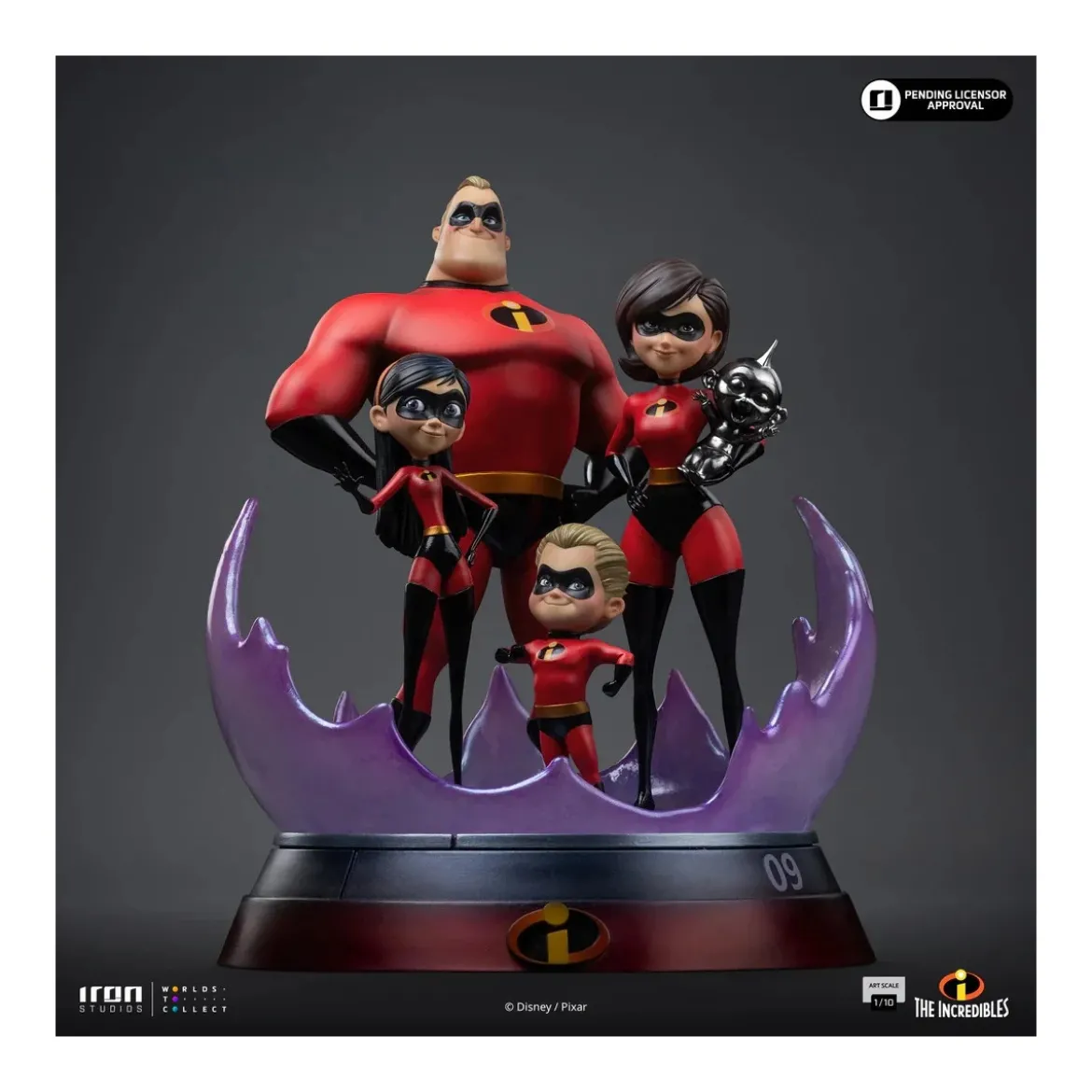 Iron Studios - Disney Pixar - The Incredibles Art Scale 1/10