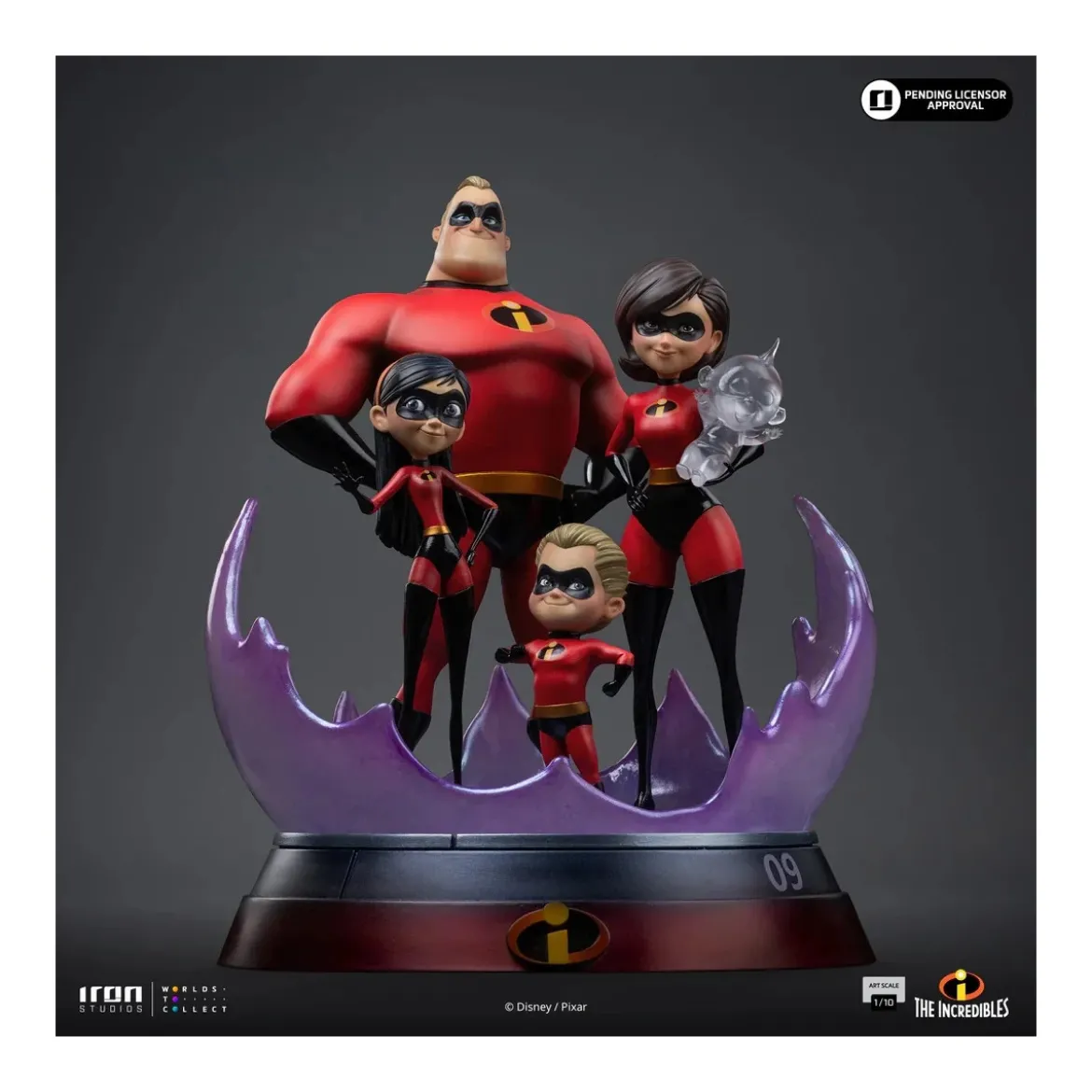 Iron Studios - Disney Pixar - The Incredibles Art Scale 1/10