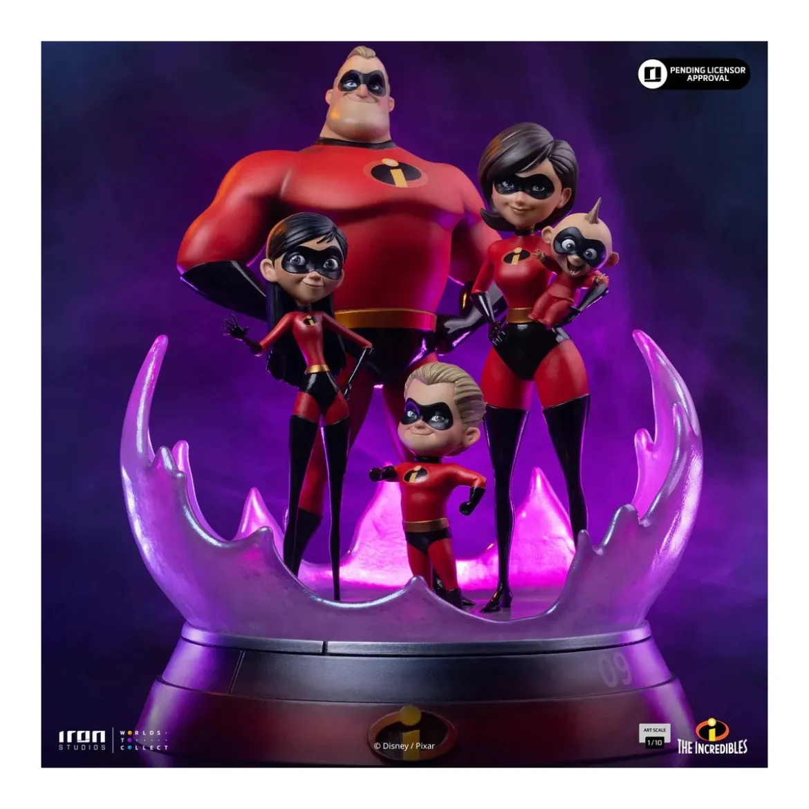 Iron Studios - Disney Pixar - The Incredibles Art Scale 1/10
