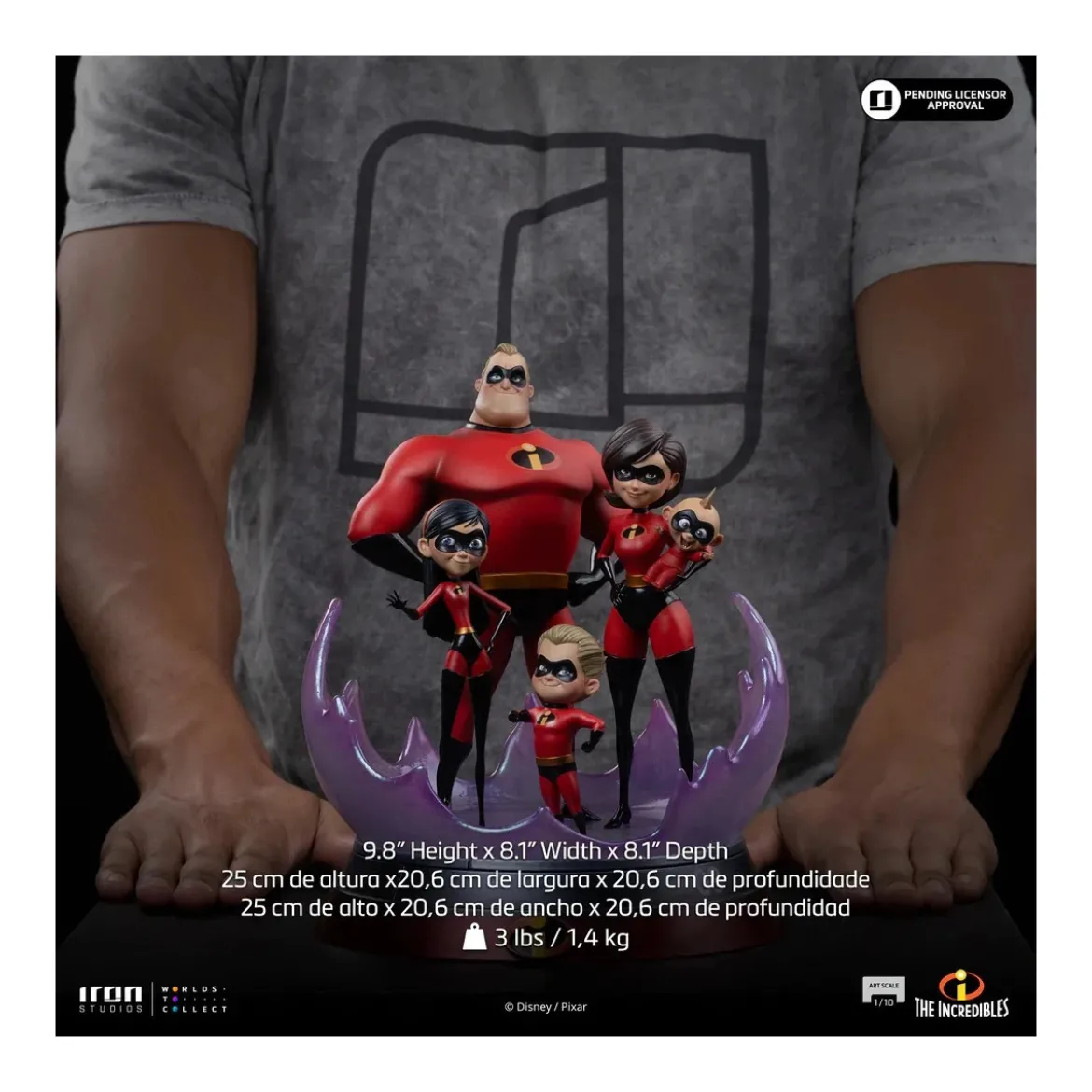 Iron Studios - Disney Pixar - The Incredibles Art Scale 1/10