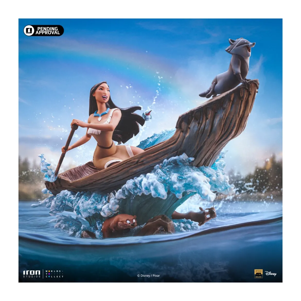 Iron Studios - Disney - Pocahontas Deluxe Art Scale 1/10