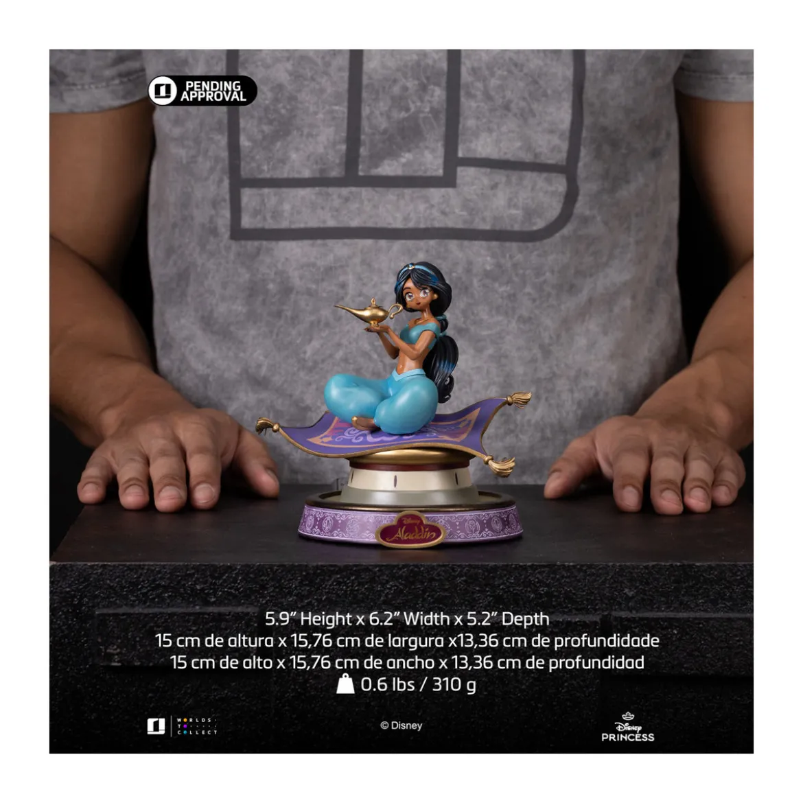 Iron Studios Disney Princess - Jasmine Anime Princess Art Scale 1/10