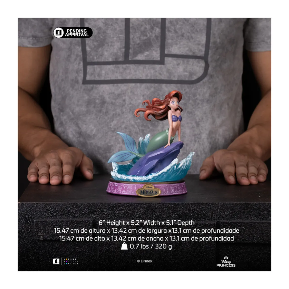 Iron Studios Disney Princess - Ariel Anime Princess Art Scale 1/10