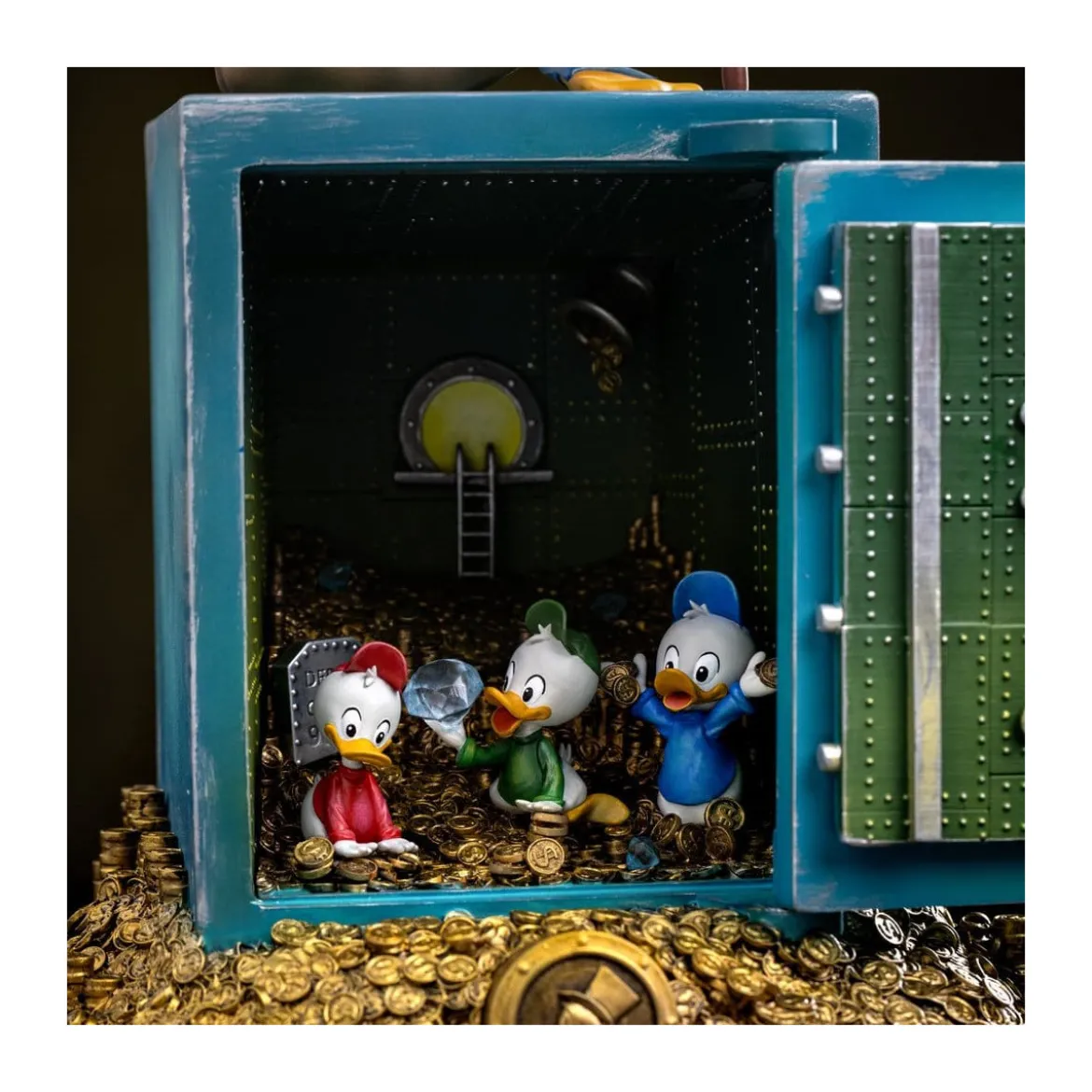 Iron Studios - Disney Uncle Scrooge McDuck and Nephews Deluxe Art Scale 1/10 - Duck Tales