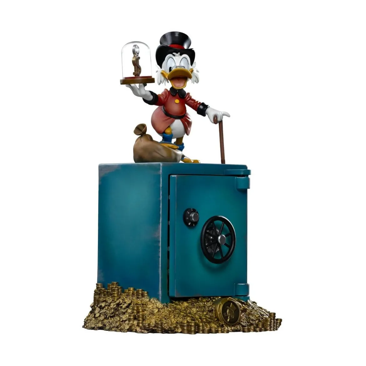 Iron Studios - Disney Uncle Scrooge McDuck and Nephews Deluxe Art Scale 1/10 - Duck Tales