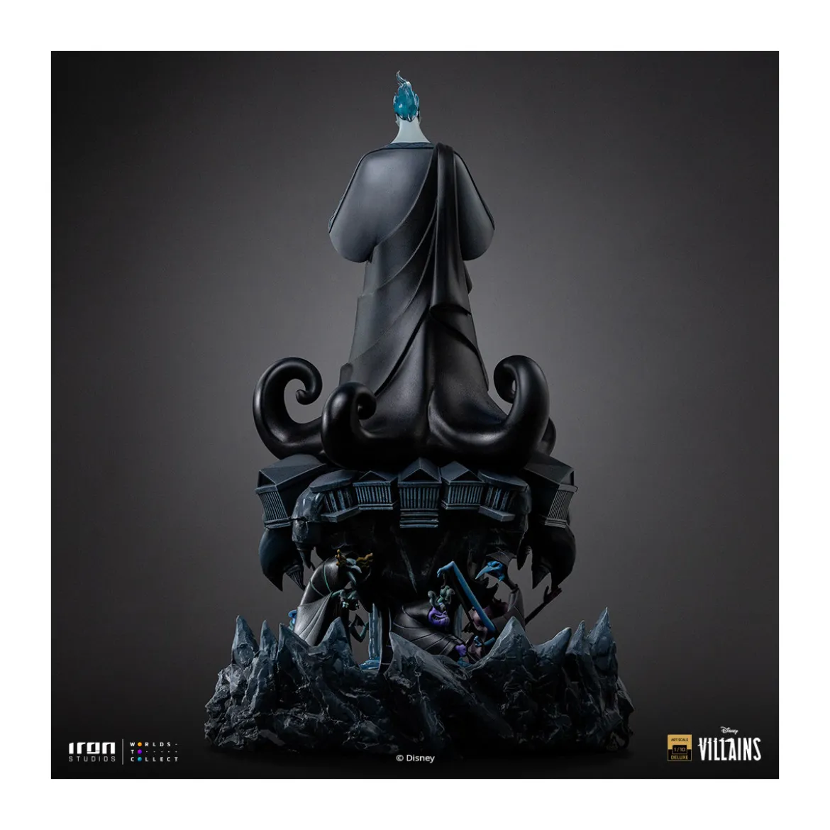 Iron Studios - Disney Villains Hades Deluxe Art Scale 1/10 - Hercules
