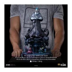 Iron Studios - Disney Villains Hades Deluxe Art Scale 1/10 - Hercules
