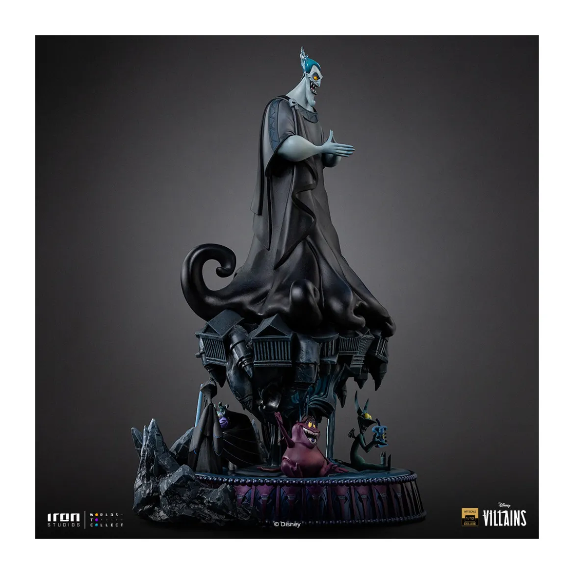 Iron Studios - Disney Villains Hades Deluxe Art Scale 1/10 - Hercules
