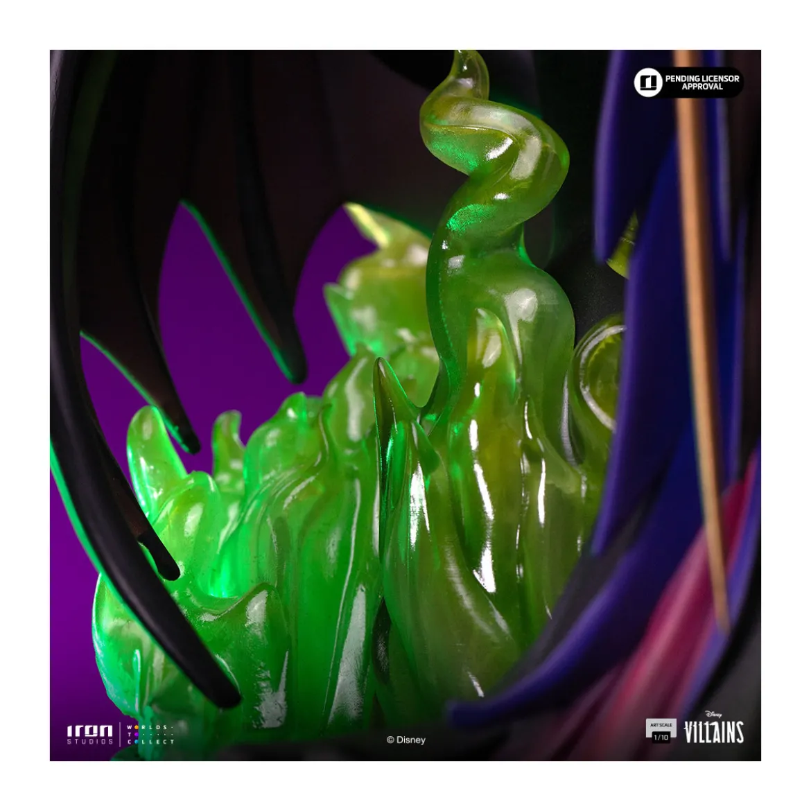 Iron Studios - Disney Villains Maleficent Art Scale 1/10 - Malefique - La Belle au bois dormant