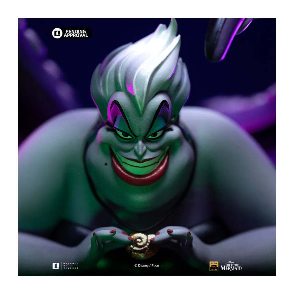 Iron Studios - Disney Villains Ursula Deluxe Art Scale 1/10 - The Little Mermaid