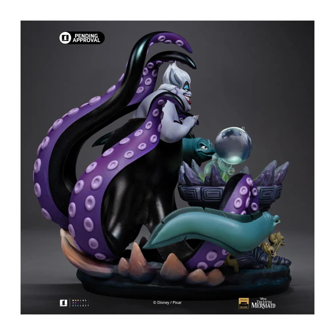Iron Studios - Disney Villains Ursula Deluxe Art Scale 1/10 - The Little Mermaid
